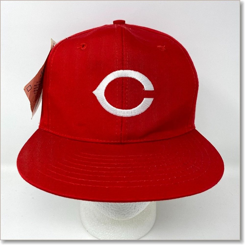 VTG Cincinnati Reds Snapback Hat Drew‎ Pearson MLB Baseball DeadStock